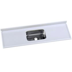 PIA RORALIT CUBA INOX 1,60X55CM GELO 562509 A.J. R... - Rabelo Materiais Para Construção