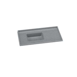 PIA SINTÉTICA STANDARD GRANITADA 100X53CM CINZA 50... - Rabelo Materiais Para Construção
