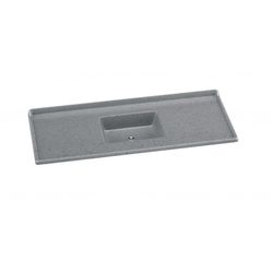 PIA SINTÉTICA STANDARD GRANITADA 140X50CM CINZA A.... - Rabelo Materiais Para Construção