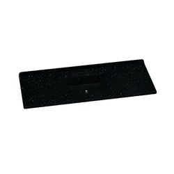 PIA SINTÉTICA STANDARD GRANITADA 140X50CM PRETO A.... - Rabelo Materiais Para Construção
