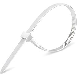 ABRAÇADEIRA NYLON BRANCA 2,5X100MM FOXLUX - Rabelo Materiais Para Construção