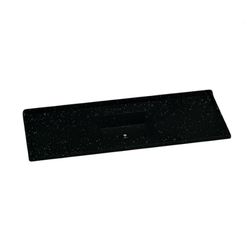 PIA SINTÉTICA STANDARD GRANITADA 150X50CM PRETO 50... - Rabelo Materiais Para Construção