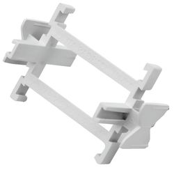 ESPAÇADOR BLOCO VIDRO 10CM BRANCO ECOLIDER - Rabelo Materiais Para Construção