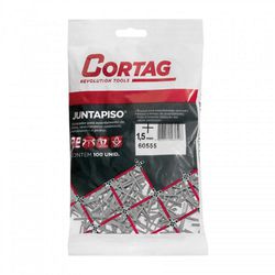 ESPAÇADOR JUNTAPISO 1,5MM 100PCS 60555 CORTAG - Rabelo Materiais Para Construção