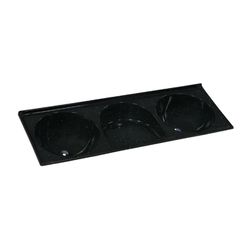 TANQUE SINTÉTICO GRANITADO TRIPLO Nº 3 145X52CM PR... - Rabelo Materiais Para Construção