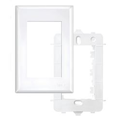 PLACA EVIDENCE COM SUPORTE 03 MÓDULOS 4X2 2887 FAM... - Rabelo Materiais Para Construção