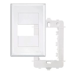 PLACA EVIDENCE COM SUPORTE 1 MÓDULO 4X2 2885 FAME - Rabelo Materiais Para Construção