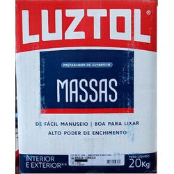 MASSA CORRIDA PAREDE CAIXA 20KG 900.99 LUZTOL - Rabelo Materiais Para Construção