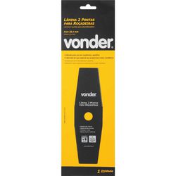 LÂMINA ROÇADEIRA 2 PONTAS 305X25,4X2,0MM VONDER - Rabelo Materiais Para Construção
