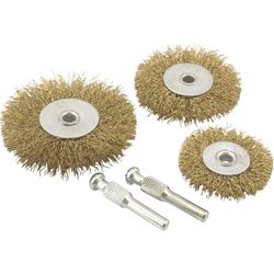 ESCOVA DE AÇO CIRCULAR JOGO 5 PEÇAS 3599518860 VON... - Rabelo Materiais Para Construção