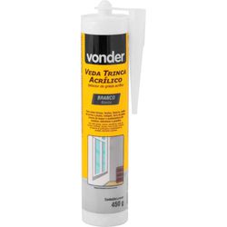 VEDA TRINCA ACRÍLICO 450GR 1647450000 VONDER - Rabelo Materiais Para Construção