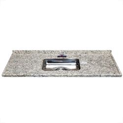 PIA COM CUBA INOX BELLA 1,50X55 BRANCO PORTINARI 5... - Rabelo Materiais Para Construção