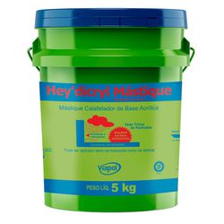 HEY DICRYL MASTIQUE 5KG VIAPOL - Rabelo Materiais Para Construção