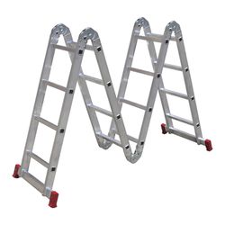 ESCADA ARTICULADA ALUMÍNIO 4X4 16 DEGRAUS ESC0293 ... - Rabelo Materiais Para Construção
