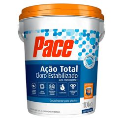 CLORO GRANULADO AÇÃO TOTAL PACE 10KG PACE HTH - Rabelo Materiais Para Construção