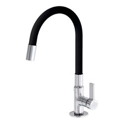 TORNEIRA COZINHA BANCADA FLEX BLACK 6280 C-74 5/8