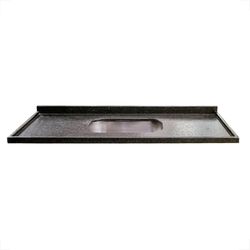 PIA COM CUBA INOX BELLA 1,50X55 VERDE UBATUBA 5011... - Rabelo Materiais Para Construção