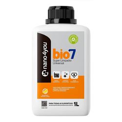 LIMPADOR DESENGRAXANTE BIO7 1 LITRO NANO4YOU - Rabelo Materiais Para Construção