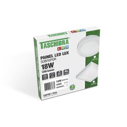 PAINEL LED REDONDO SOBREPOR 21.2X35 LUX 18W 6500K ... - Rabelo Materiais Para Construção
