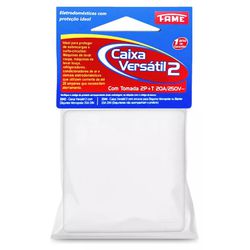 CAIXA PVC VERSÁTIL II SOBREPOR TOMADA PADRÃO 2P+T ... - Rabelo Materiais Para Construção