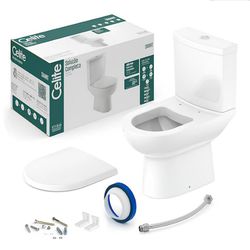 KIT BACIA COM CAIXA, ASSENTO PP SOFTCLOSE E ITENS ... - Rabelo Materiais Para Construção
