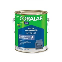 TINTA CORALAR LÁTEX MAIS ECONÔMICA BRANCO NEVE 3,6... - Rabelo Materiais Para Construção
