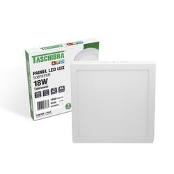 PAINEL LED QUADRADO SOBREPOR LUX 18W 4000K BIVOLT ... - Rabelo Materiais Para Construção