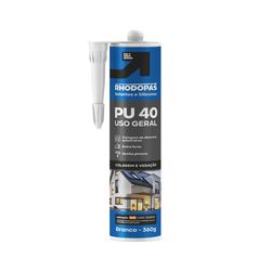 ADESIVO SELANTE PU 40 BRANCO 360GR 03633 RHODOPÁS - Rabelo Materiais Para Construção