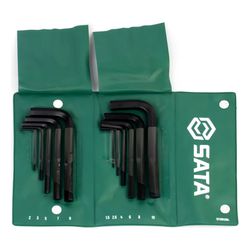 JOGO CHAVE ALLEN 1,5MM A 10MM 11 PEÇAS ST09128L SA... - Rabelo Materiais Para Construção