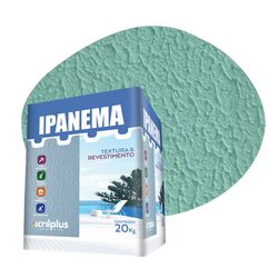 TEXTURA IPANEMA VERDE CARIBE CAIXA 20 KG 143036 AC... - Rabelo Materiais Para Construção