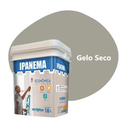 TINTA ECONÔMICA IPANEMA GELO SECO 18 LTS ACRILPLUS - Rabelo Materiais Para Construção