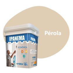 TINTA ECONÔMICA IPANEMA PÉROLA 18 LTS ACRILPLUS - Rabelo Materiais Para Construção