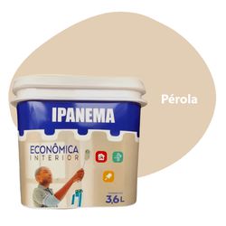 TINTA ECONÔMICA IPANEMA PÉROLA 3,6 LTS ACRILPLUS - Rabelo Materiais Para Construção