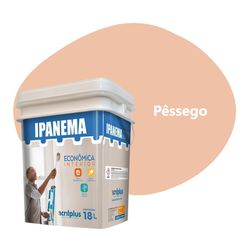 TINTA ECONÔMICA IPANEMA PÊSSEGO 18 LTS ACRILPLUS - Rabelo Materiais Para Construção