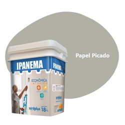 TINTA ECONÔMICA IPANEMA PAPEL PICADO 18 LTS 150066... - Rabelo Materiais Para Construção