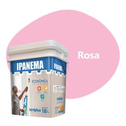 TINTA ECONÔMICA IPANEMA ROSA 3,6 LTS ACRILPLUS - Rabelo Materiais Para Construção