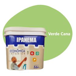 TINTA ECONÔMICA IPANEMA VERDE CANA 3,6 LTS ACRILPL... - Rabelo Materiais Para Construção