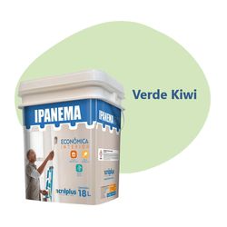 TINTA ECONÔMICA IPANEMA VERDE KIWI 18 LTS 150046 A... - Rabelo Materiais Para Construção