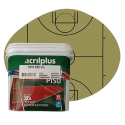 TINTA PISO FLEX CONCRETO 3,6 LTS ACRILPLUS - Rabelo Materiais Para Construção