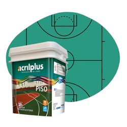 TINTA PISO FLEX VERDE 18 LTS 081014 ACRILPLUS - Rabelo Materiais Para Construção