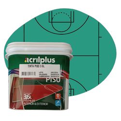 TINTA PISO FLEX VERDE 3,6 LTS ACRILPLUS - Rabelo Materiais Para Construção