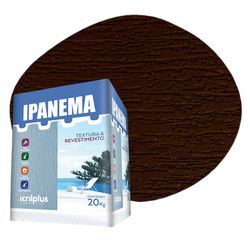 TEXTURA IPANEMA CHOCOLATE CAIXA 20 KG ACRILPLUS - Rabelo Materiais Para Construção