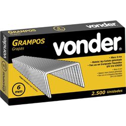 GRAMPO GRAMPEADOR PNEUMÁTICO 6MM GPV-6 (CX2500) 28... - Rabelo Materiais Para Construção