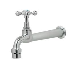 TORNEIRA PARA PIA METAL 22CM C-33 COM AREJADOR 011... - Rabelo Materiais Para Construção