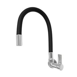 TORNEIRA COZINHA PAREDE FLEX PRETA C-65 1/4V. (G) ... - Rabelo Materiais Para Construção
