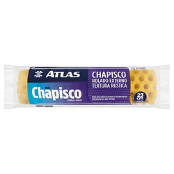 ROLO TEXTURA RUSTICA E CHAPISCO 23CM 110/85 ATLAS - Rabelo Materiais Para Construção