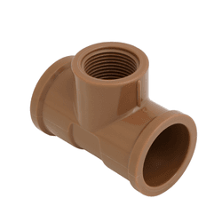 TE SOLDÁVEL COM ROSCA (LR) 25X1/2