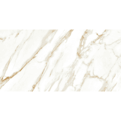 PISO RETIFICADO CALACATA GOLD SATINY 64X123 (CX 2,... - Rabelo Materiais Para Construção