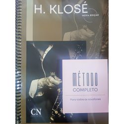 Método Para Saxofone Klosé - RB 0000830 - RAINHA MUSICAL