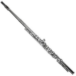 Flauta Transversal Moresk niquelada - moresk - RAINHA MUSICAL
